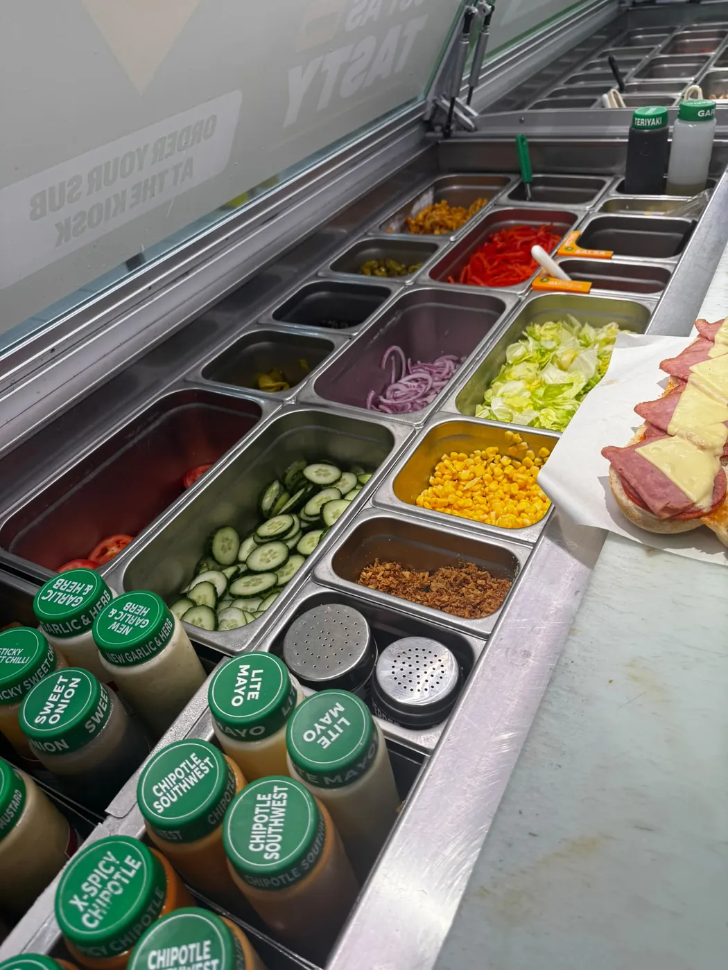 The salad bar — Valli Forecourts